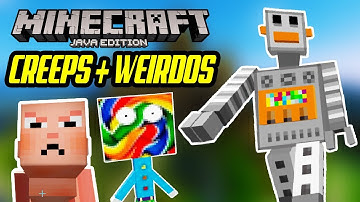 Minecraft: MORE CREEPS AND WEIRDOS Revival (1.12.2 Mod Showcase)