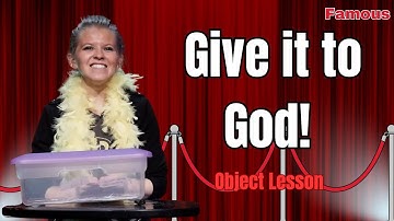 Giving It to God | Awesome Object Lesson | Christian Videos for Kids