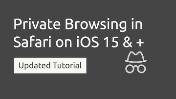 How to Open a Private Tab in Safari Browser on iOS 15 iPhone & iPad