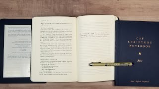 CSB Scripture Notebook Review