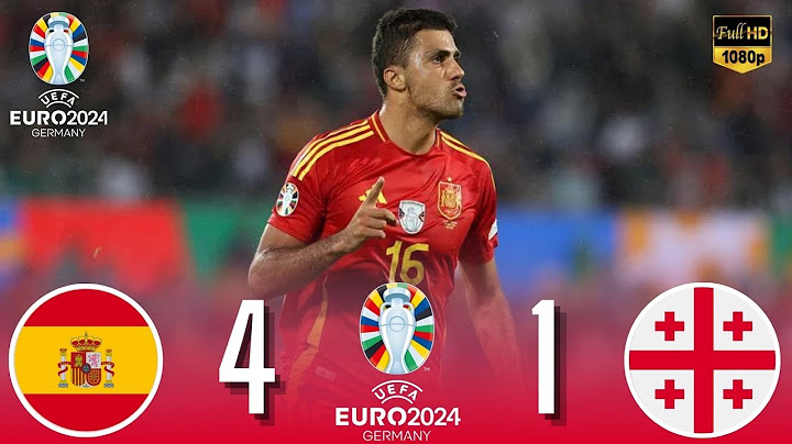 Spain vs Georgia 4-1 •All Goals & Highlights • EURO 2024