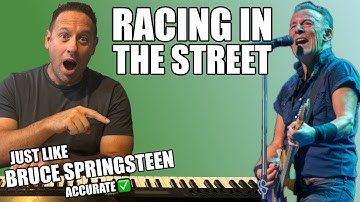 Learn To Play Piano | Racing In The Street - Bruce Springsteen | Accurate Lesson | Easy Tutorial