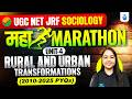 UGC NET Sociology Marathon Class 2026 | Unit 4 Rural and Urban Transformations Complete Revision