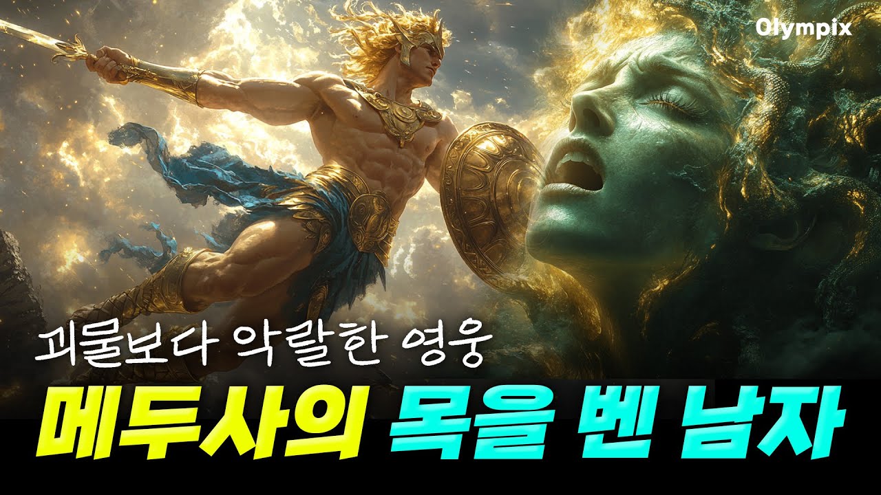 메두사 vs 페르세우스 목숨 건 혈투🔥| 제물 신세가 된 메두사 | 페르세우스가 버림받은 이유 | 그리스로마신화