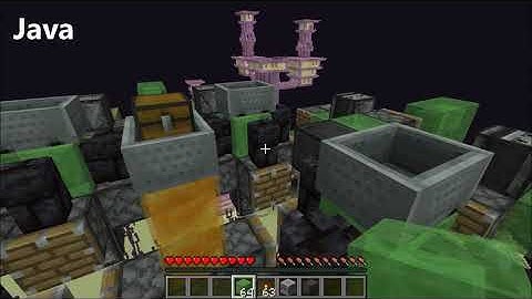 Minecraft: How To Build 4 WAY END BUSTING FLYING MACHINES for Java AND Bedrock!!!