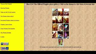 The Wiggles First Website Clickthrough