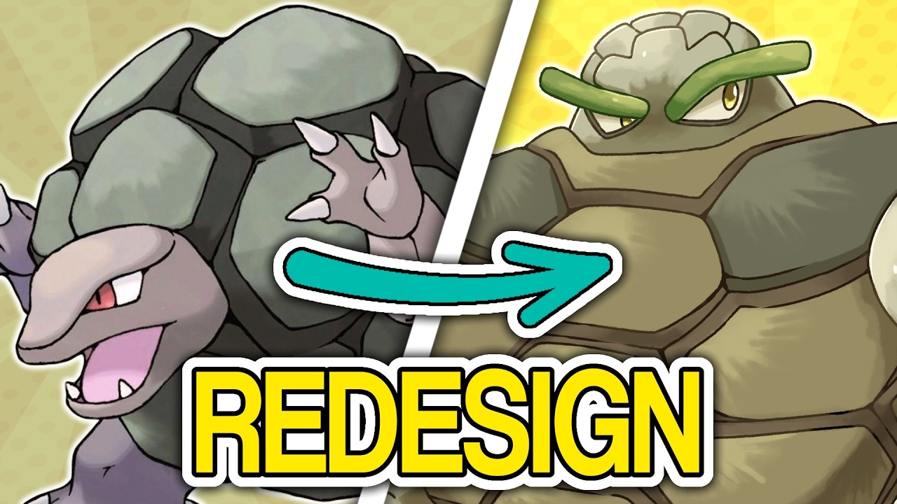Я исправил "неудачные" дизайны покемонов.