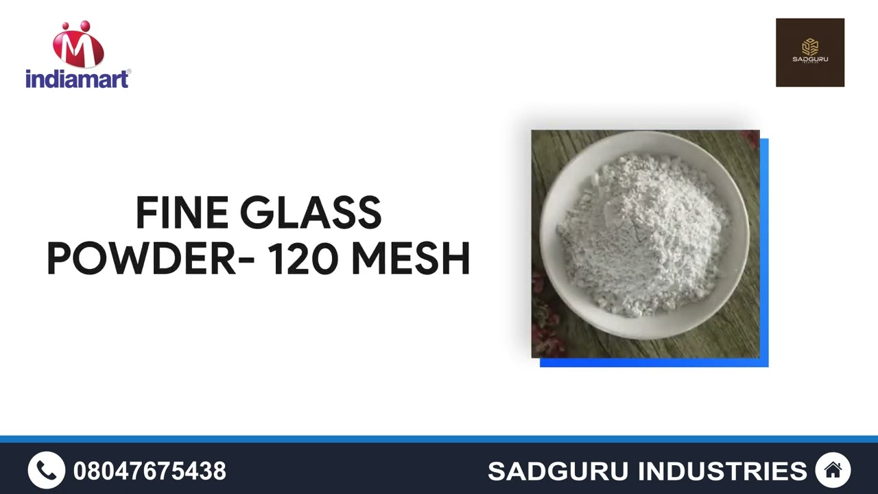 Float Glass Powder 16x30 | Available on IndiaMART