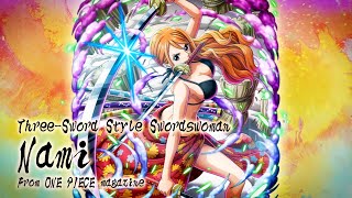 nami Nami OP09-050 (Rare) Parallel Emperors in the New World ONE