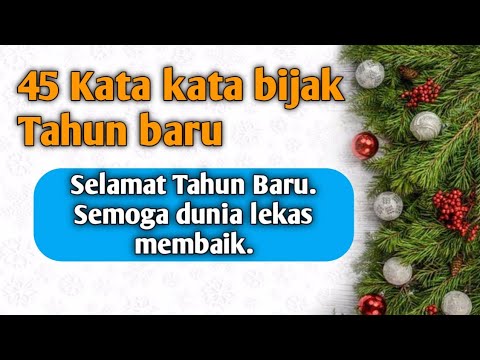 Video: Cara Menyemangati Tahun Baru