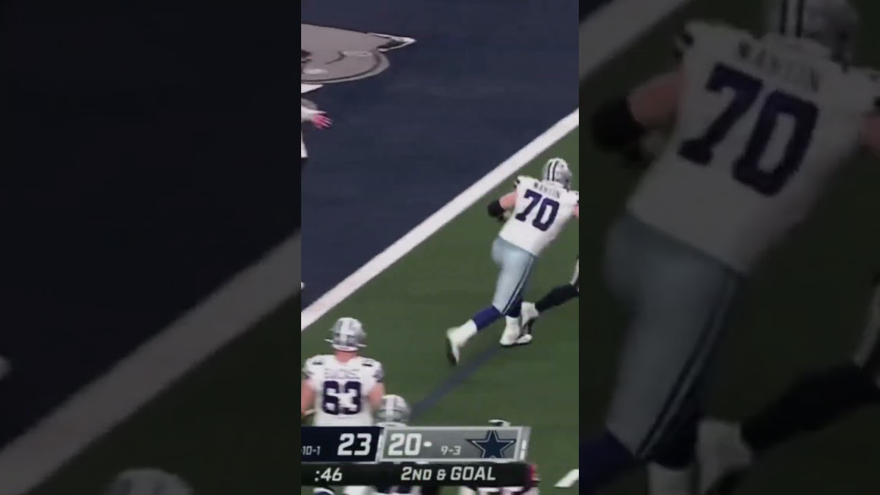Michael Gallup gets leveled by Texans 😤💨