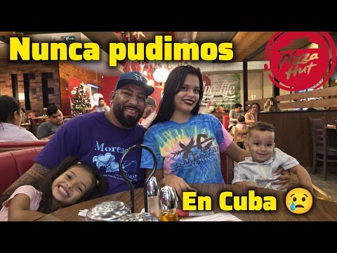 PROBAMOS UN PIZZA 🍕 HUT EN SAN SALVADOR 🇸🇻🇨🇺 ALE LA CALIFICA 😏😋