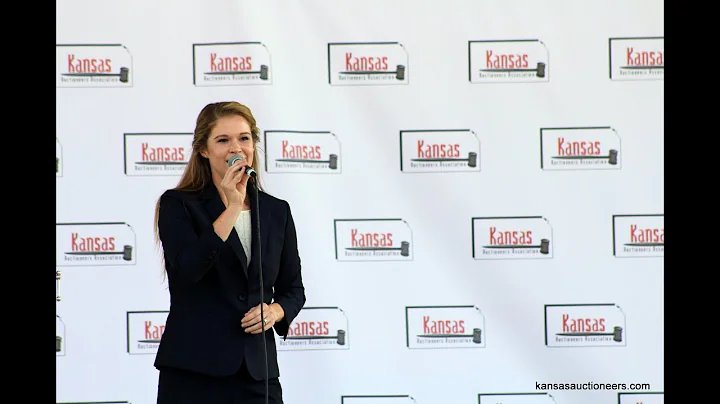 2017 Kansas Auctioneer Champion Julia Sparks