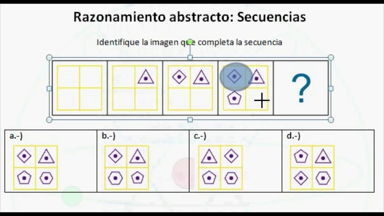 Razonamiento Abstracto - Secuencias 009 - YouTube