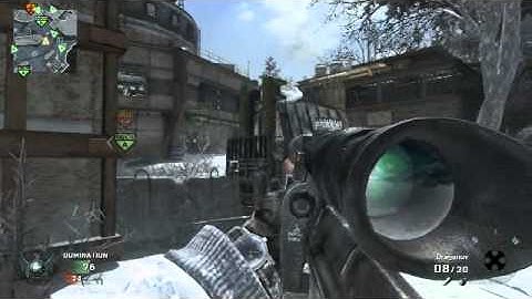 CoD: Black Ops noscope hitmarker across the map