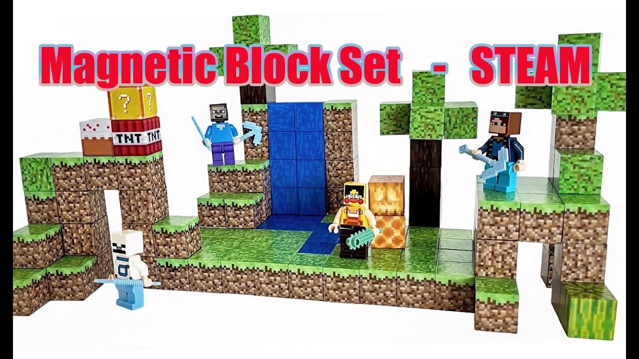 hand-eye coordination magnetic blocks