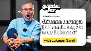 LUKMAN SARDI, HOT DADDY FAVORIT GEN-Z? | #QuestionBox with Lukman Sardi