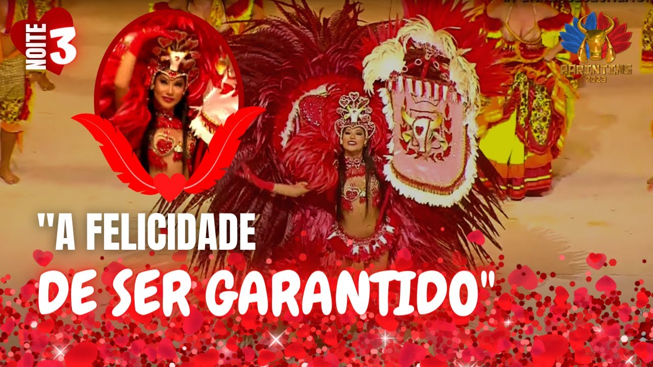 EVOLUÇÃO DA PORTA-ESTANDARTE LÍVIA CHRISTINA | PARINTINS 2023