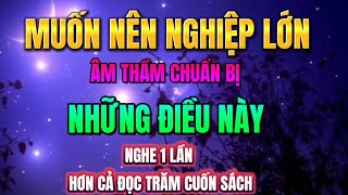 THÀNH CÔNG TRONG VIỆC CHUẨN BỊ CHÍNH LÀ CHUẨN BỊ CHO SỰ THÀNH CÔNG