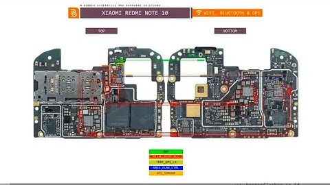 Redmi Note 10 Wi-Fi & Bluetooth Problem Borneo Schematic Diagram /Redmi Note 10 Wi fi & Bluetooth