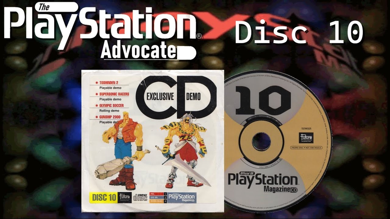 CD Démo PLAYSTATION MAGAZINE Disc 10 Pour PS1 - Démo Jouable - Bon état - Région PAL France
