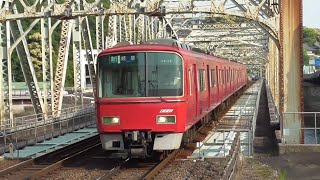 名鉄3531F 1661ﾚ急行岐阜 犬山橋梁通過