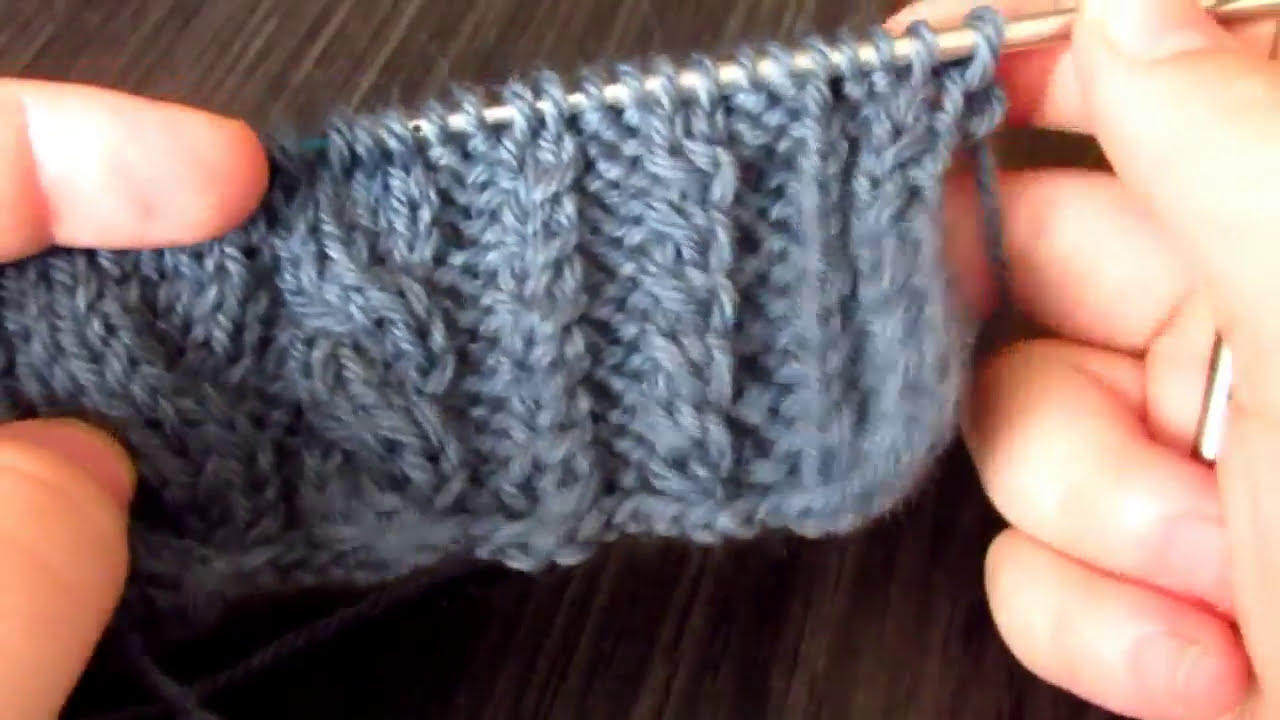 Comment croiser des mailles sans aiguille auxiliaire