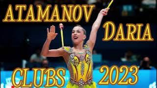 Daria Atamanov clubs 2023 || music for rhythmic gymnastics