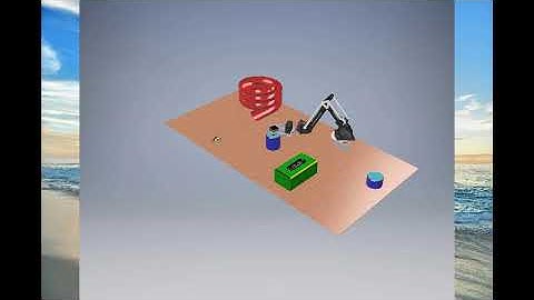 Mô phỏng chuyển động của cánh tay robot trên Inventor (Robot Arm 4DOF)