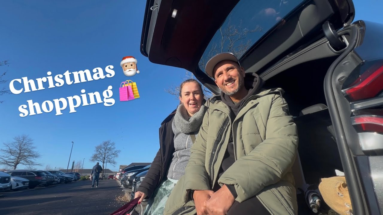 Christmas shopping with my wife | Cheshire oaks outlet shopping