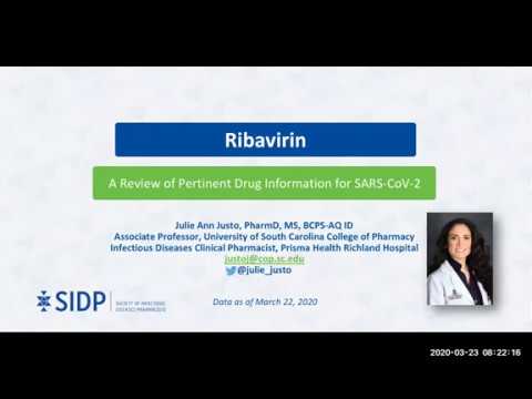 Ribavirin: Evidence-Based Health Information Related to COVID-19