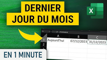 Comment récupérer le dernier jour du mois d