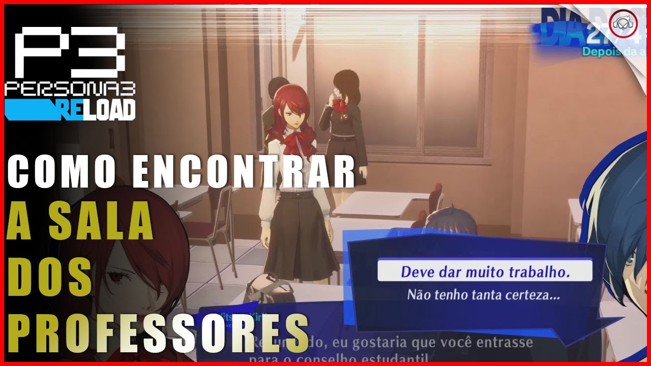 Miniatura do vídeo Persona 3 Reload, Como encontrar a sala dos professores | Super-Dica