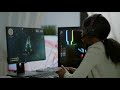 Middle of video