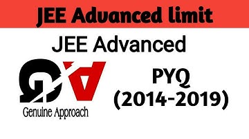 Jee Advanced Limits Previous year Questions | (2014-2019)
