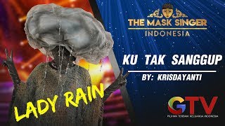 Denger Suara Lady Rain, Melly Goeslow Nyerah Jadi Juri | The Mask Singer Indonesia Eps. 4 (5/6) GTV