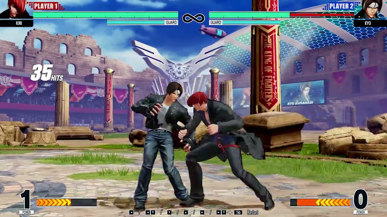 KOFXV IORI Stun 4xJump Combo KOFXV KOF15