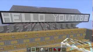 AMAZING MINECRAFT: word processor part 1
