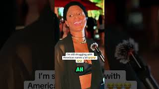 Street interview: Struggling with American Names #shorts