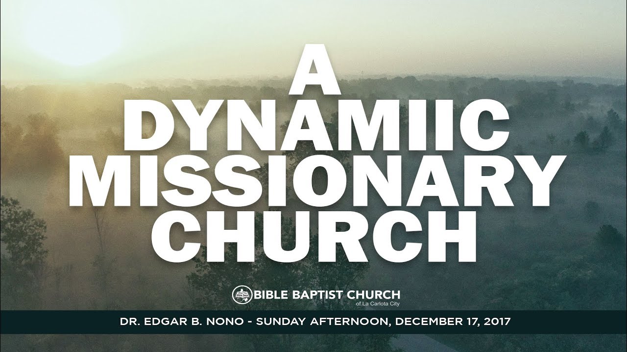 A Dynamic Missionary Church - Dr. Edgar B. Nono