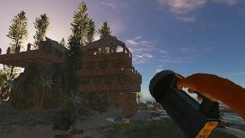 Stranded Deep, how to build a cliff base using clay brick (Part 7)