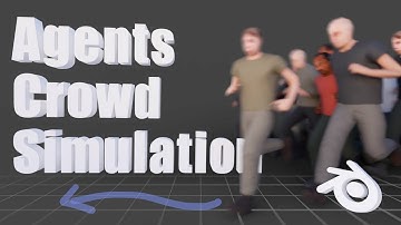 How to Create an Advanced Crowd Simulation From Scratch with Geometry Nodes