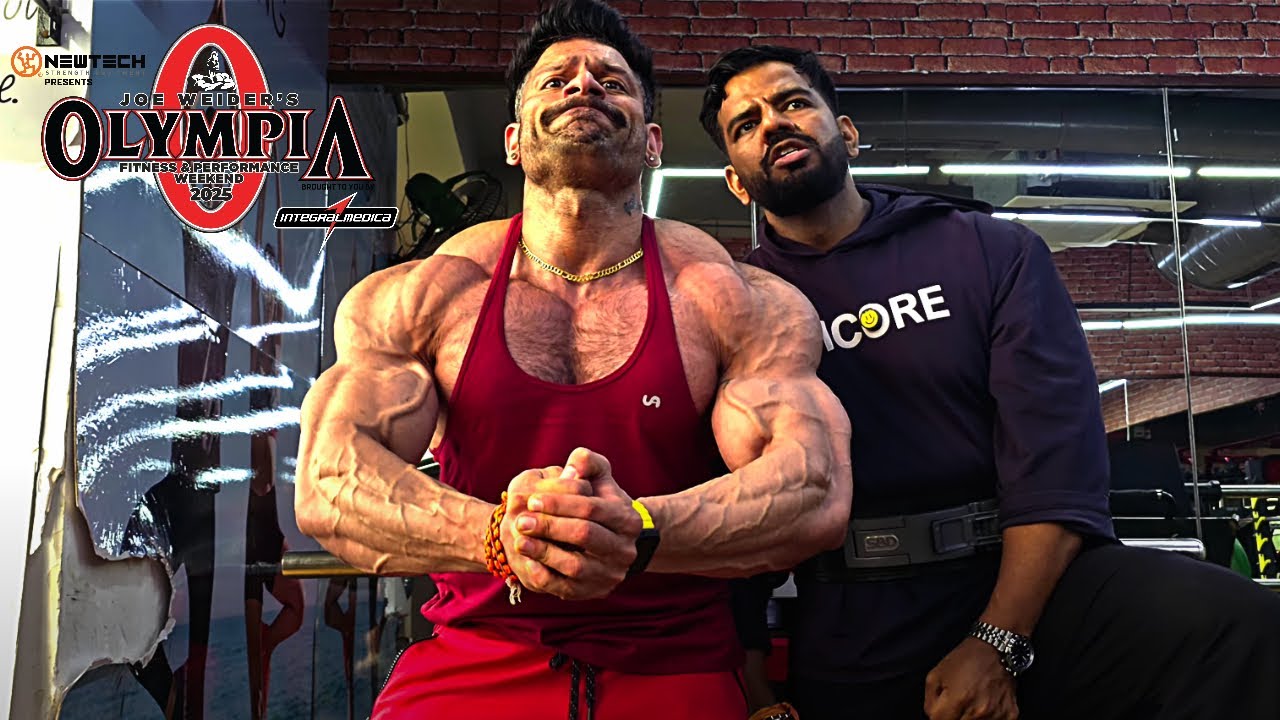 3 WEEKS OUT MR. OLYMPIA | INDIA ON OLYMPIA STAGE | UNSTOPPABLE SID