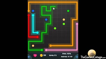 Flow Game Level - 832 [12x12] Mania Connect the Dots