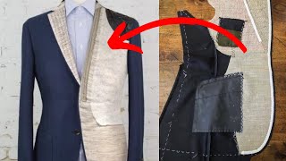 6. SUIT MAKING: Dart, chest padding, and cutting of front lining