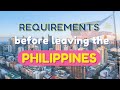 REQUIREMENTS before leaving the Philippines | CHEAPEST RT-PCR test | Travel Guidelines