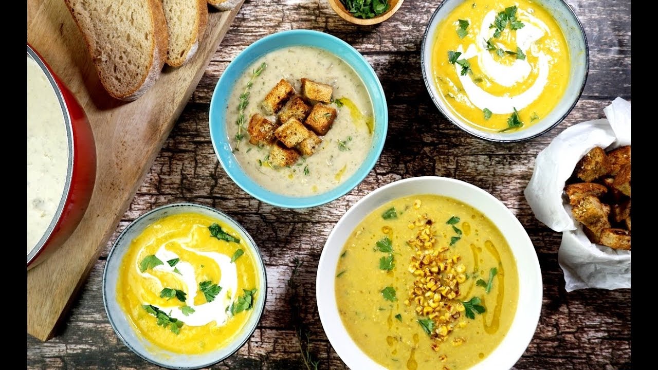 SOPAS VEGANAS (PARTE 1) // Nutritivas e balanceadas