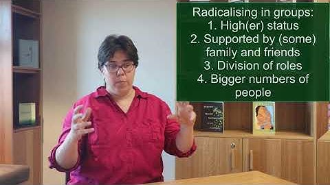 The psychology of radicalisation and deradicalisation in groups