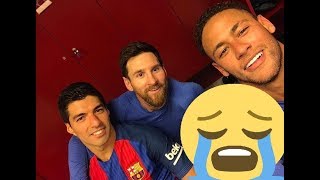 ULTIMOS MOMENTOS DIVERTIDOS DE MESSI, NEYMAR Y SUAREZ - PARTE FINAL