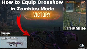 How to Get Crossbow in Zombies Mode | How to Get Trip Mine | Pistol Category in LOADOUT